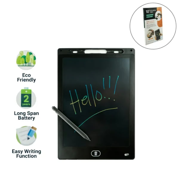 10-Inch LCD Writing Tablet with Stylus Pen & Colorful Writing
