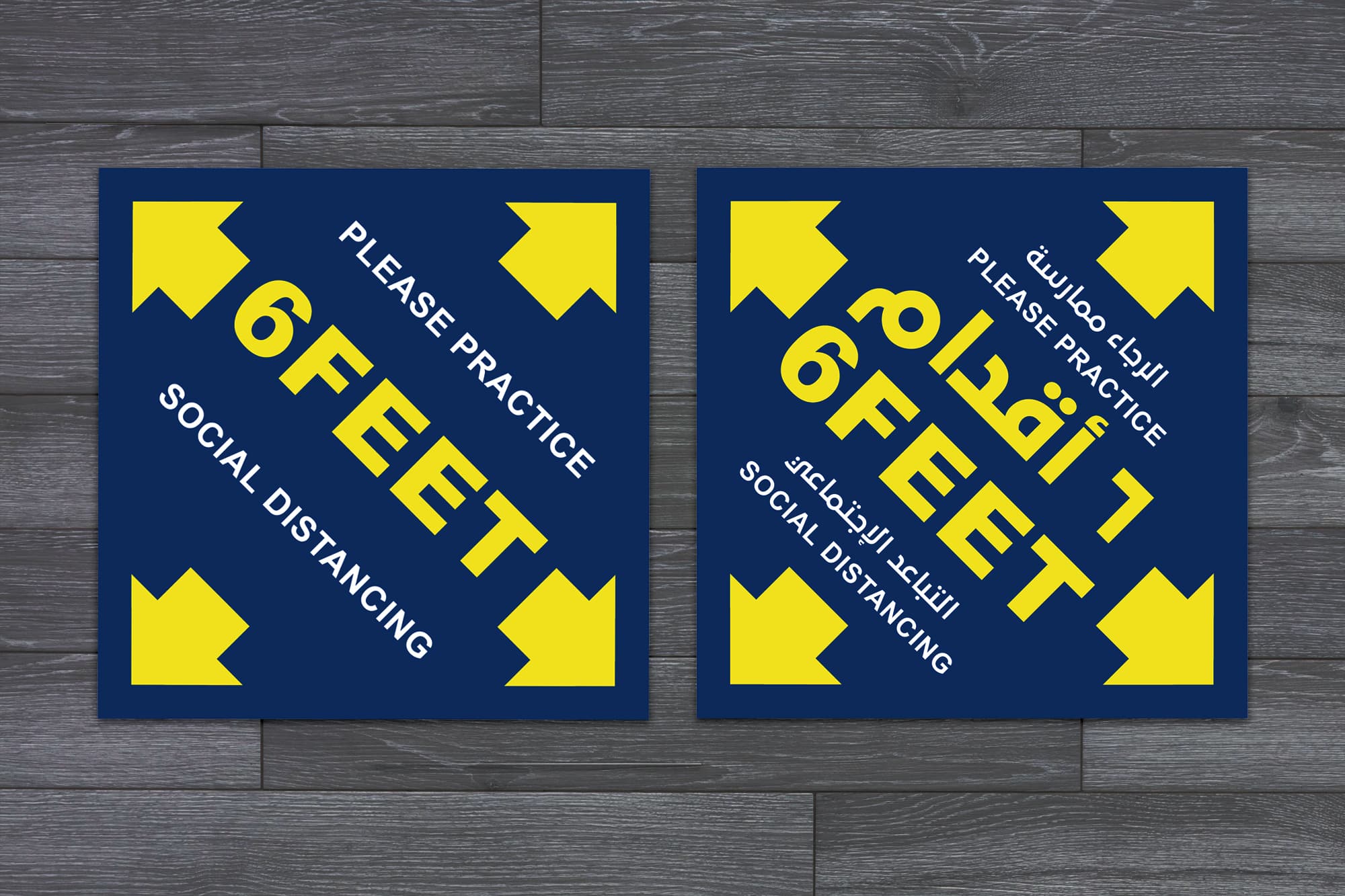 Square Laminated Paper Sticker Printing