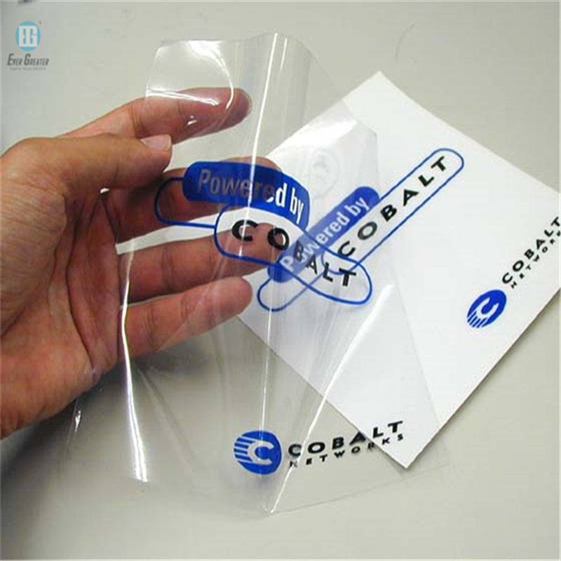 Square Transparent Sticker Printing