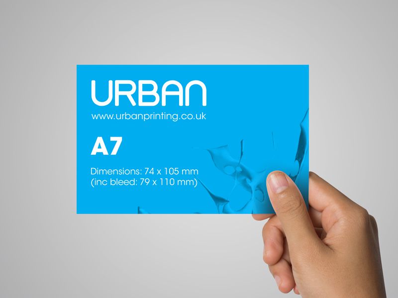 Flyer & Leaflets Printing - Single Side - A7