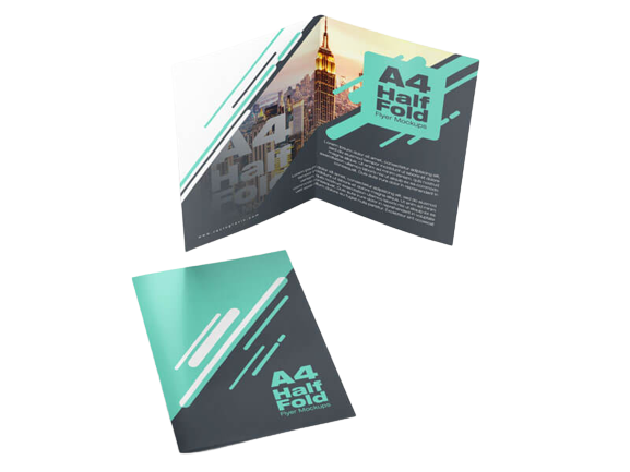 Flyer & Leaflets Printing - Bifold - A4