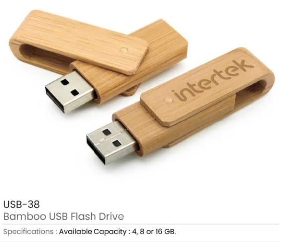 Bamboo USB Flash Drives USB-38