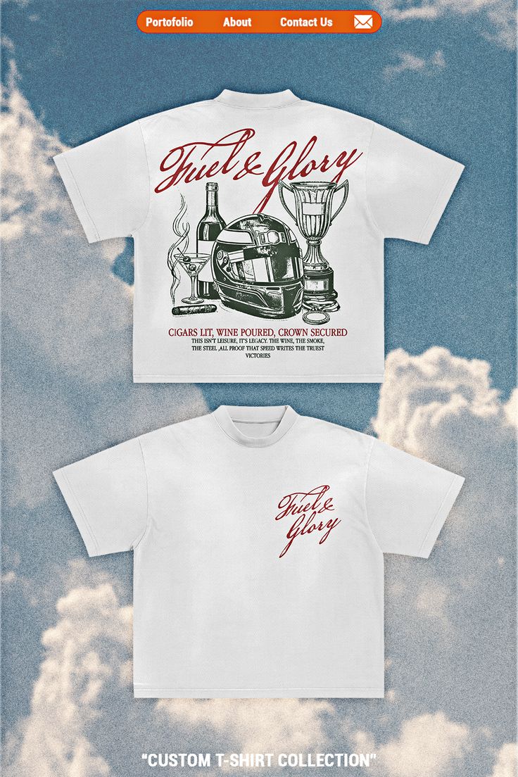 Fuel and Glory Racing Graphic T-Shirt