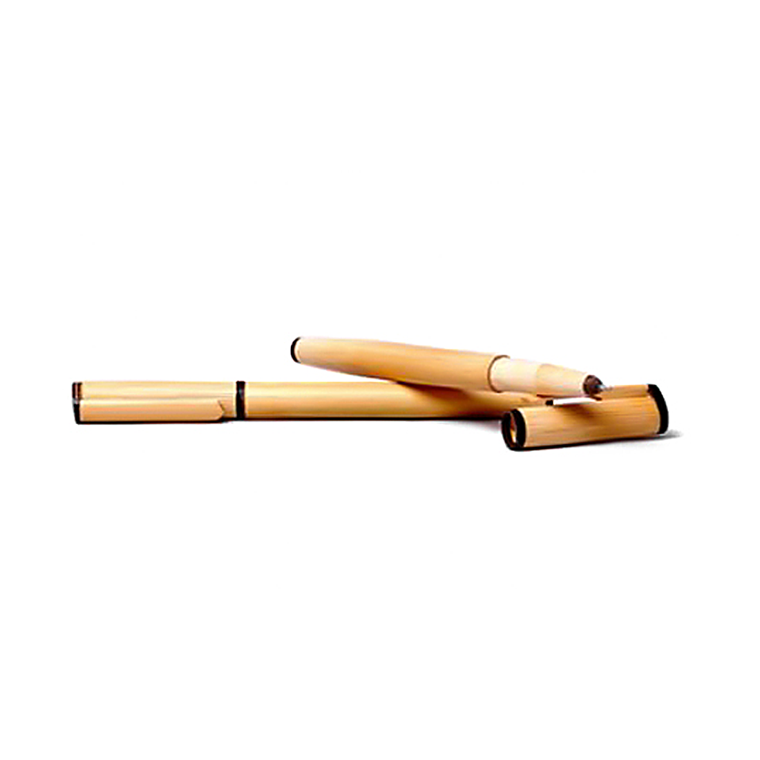 Handcrafted Bamboo Ball point writing pen.