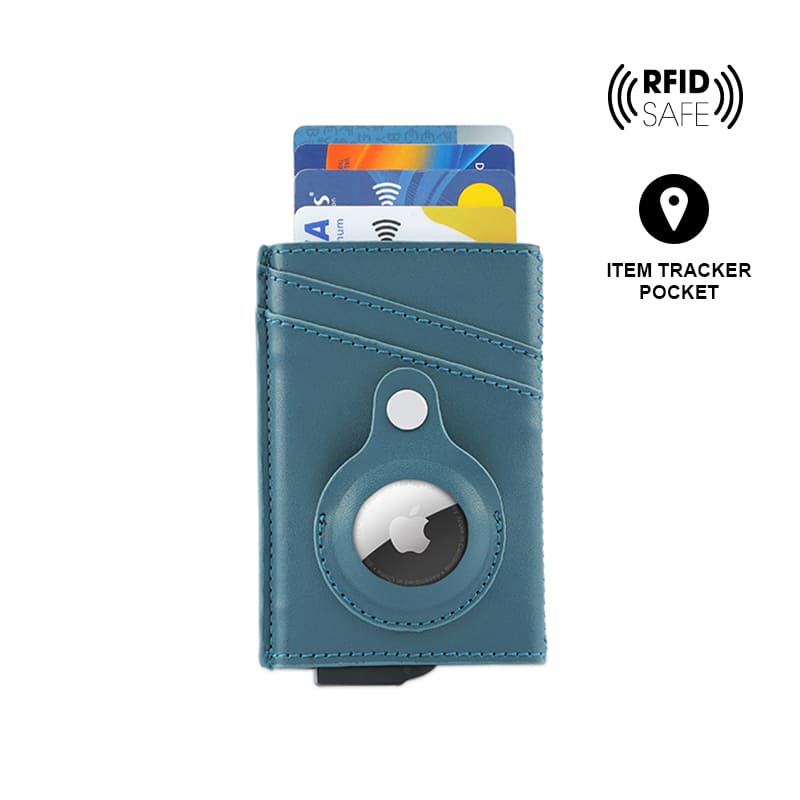 ROMSI - Santhome® PU Card Holder with Santhome Tag Pocket - Green