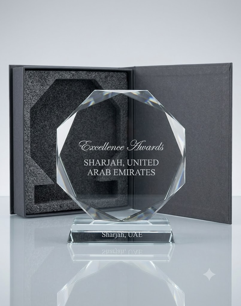 Diagonal Cut Crystal Tower