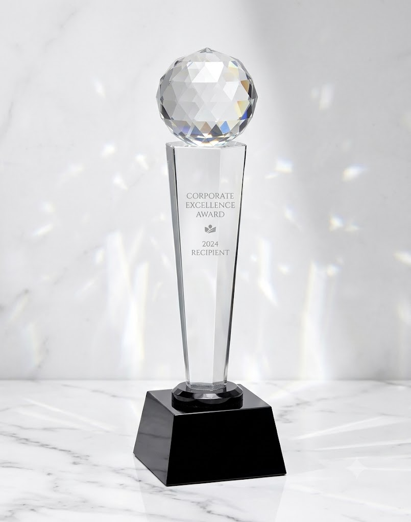 Faceted Crystal Pillar, Design A