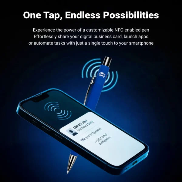NFC Smart Pens – Tap to Share Website, Contact & Social Media