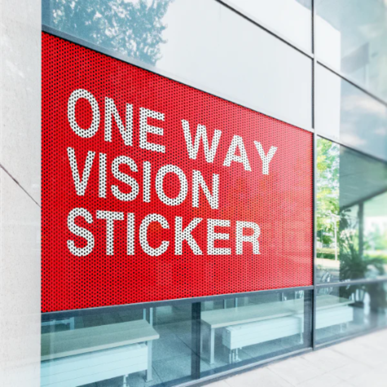 Perforated One-Way Vision Decals