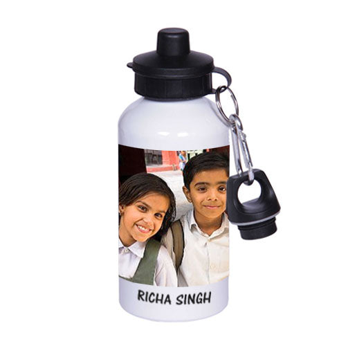 Stainless Steel White Bottle With Printing 500ml