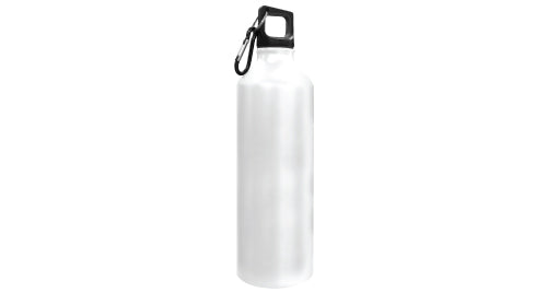 Stainlesss Steel White Bottle With Printing 750ml