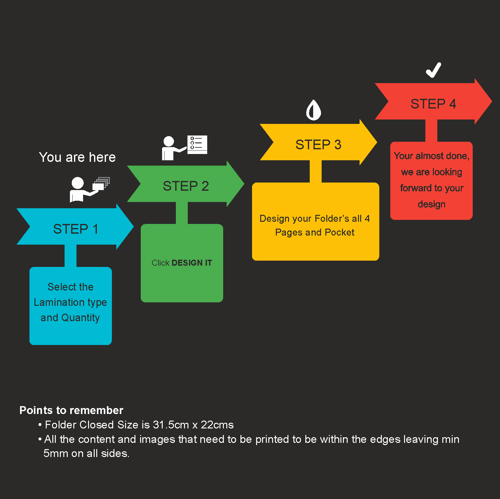 A4 paper fit thick Folders with Pocket (Laminated)