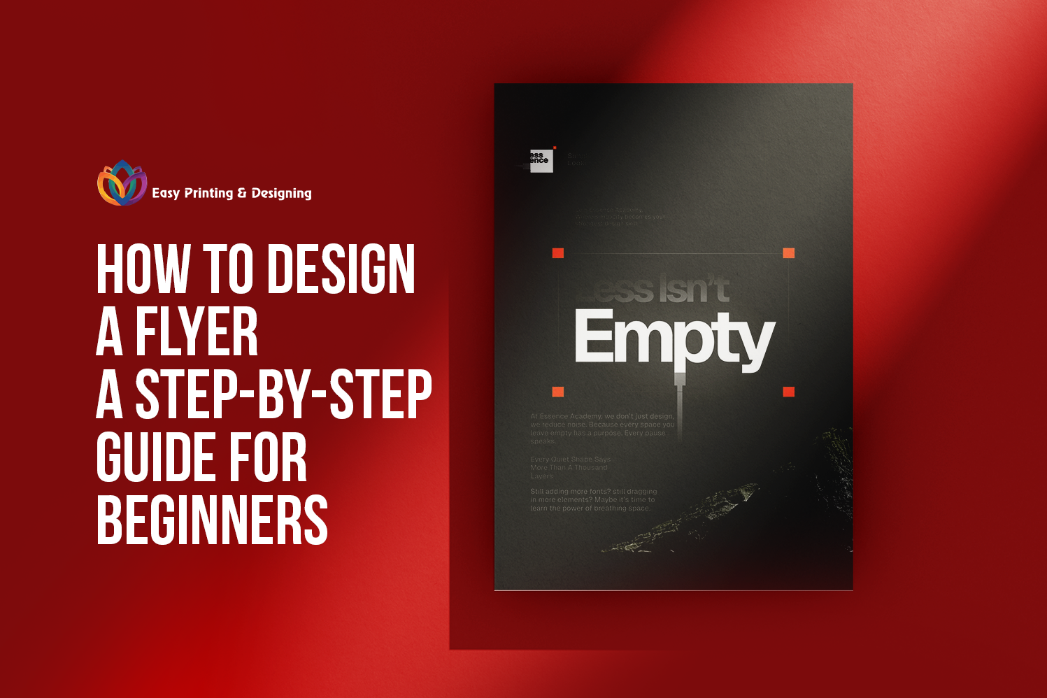 How To Design A Flyer: A Step-By-Step Guide For Beginners