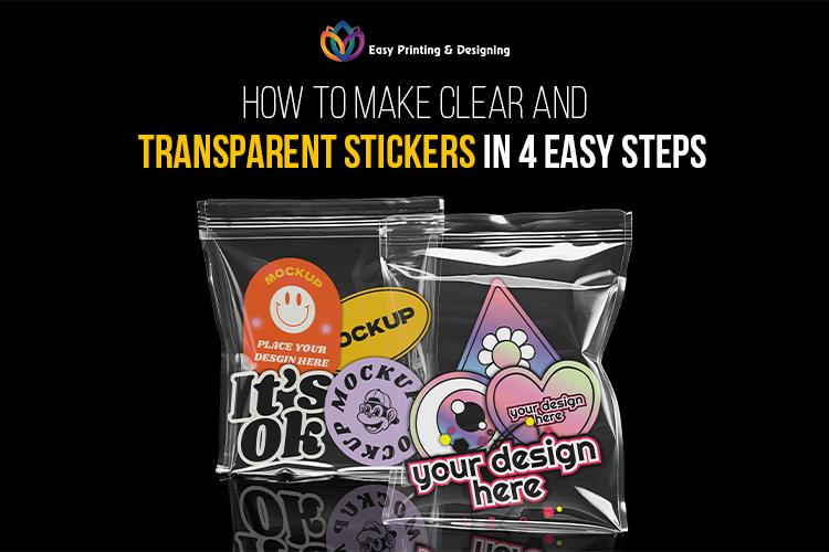 Example Sticker Transparent How to Make Clear and Transparent Stickers in 4 Easy Steps – Easy ...