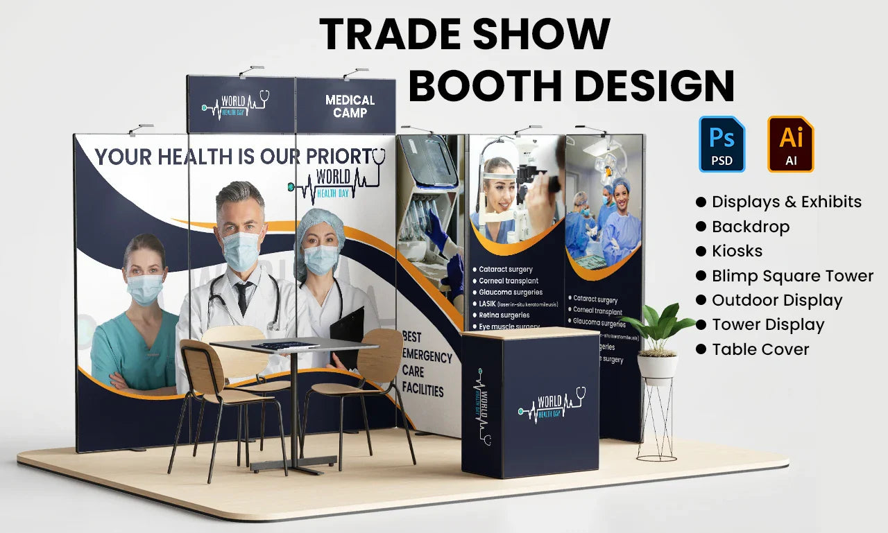 Booth Signage – Easy Printing & Designing