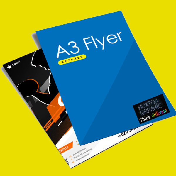 Flyer & Leaflets Printing - Double Side - A3