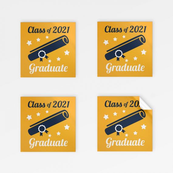 Square Paper Sticker Printing