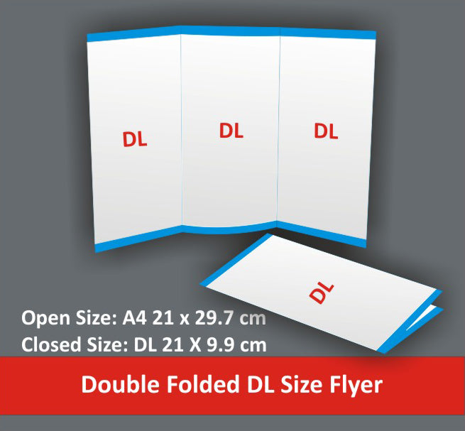 Flyer & Leaflets Printing - Tri-Fold - A4