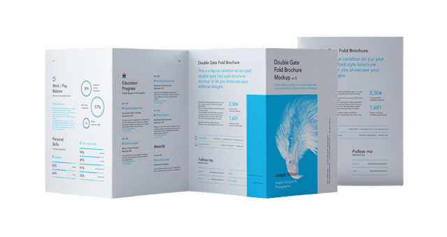 Flyer & Leaflets Printing - 4-fold - A3