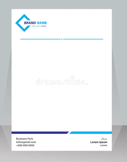 A4 Laid Conqueror Letter Head Paper 100GSM