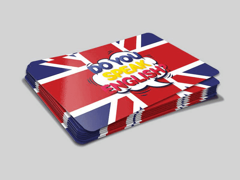 Rounded Corner Glossy Lamination 400gsm