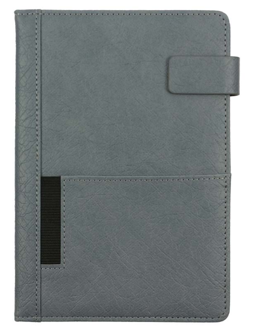Personalized Dorniel A5 PU Notebooks with Front Pocket & Magnetic Flap