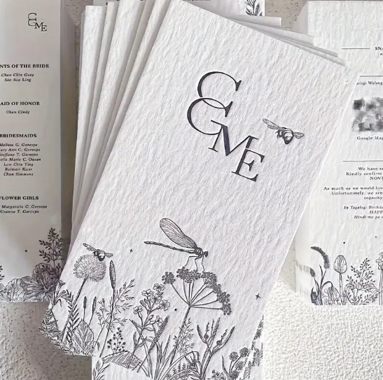 Thank you Cards 300Gsm Texture Paper