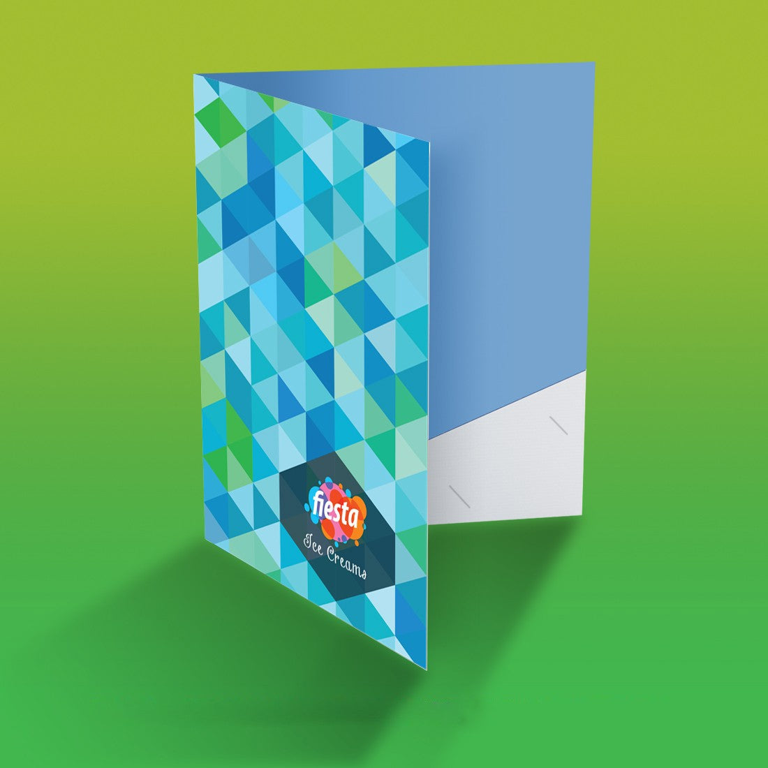 A4 paper fit thick Folders with Pocket (Laminated)