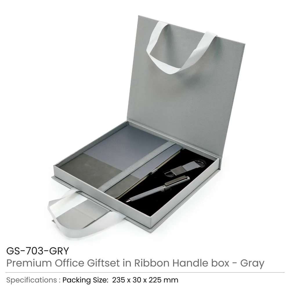 grey-premium-office-gift-set-ribbon-handle-box-in-uae