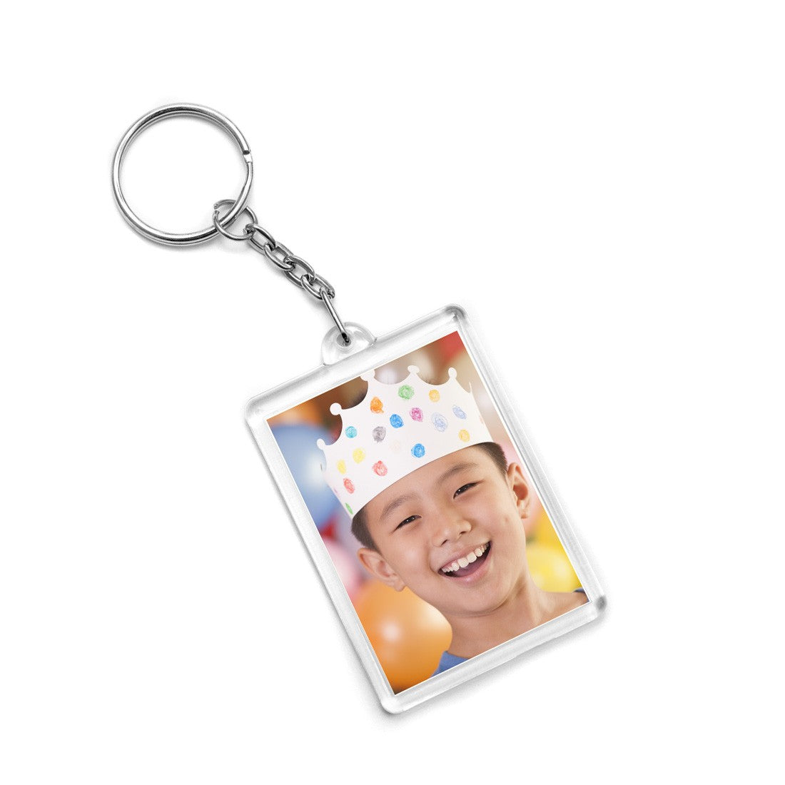 Customized Acrylic Photo Insert Key Chain (Personalized Keychains)