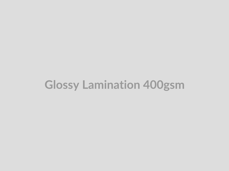 Glossy Lamination 400gsm